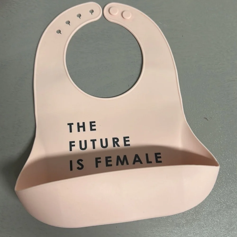 Silicone Baby Bib with Pocket Set of 3 - Picture 4 of 4
